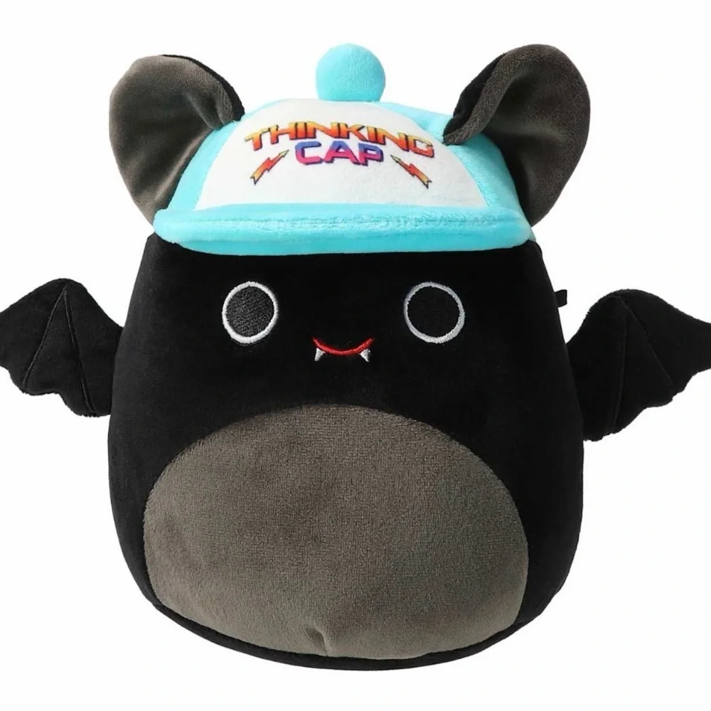 Squishmallow Stranger Things Thinking Cap Emily Bat 7 Inch NwT